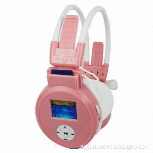 Mega Bass Headphones for Music, Foldable Design, Wireless Connection